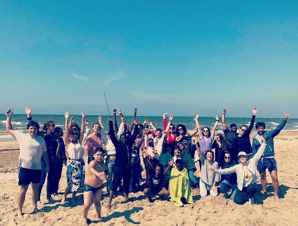 Une journée à la mer pour les jeunes de la Maison Manin