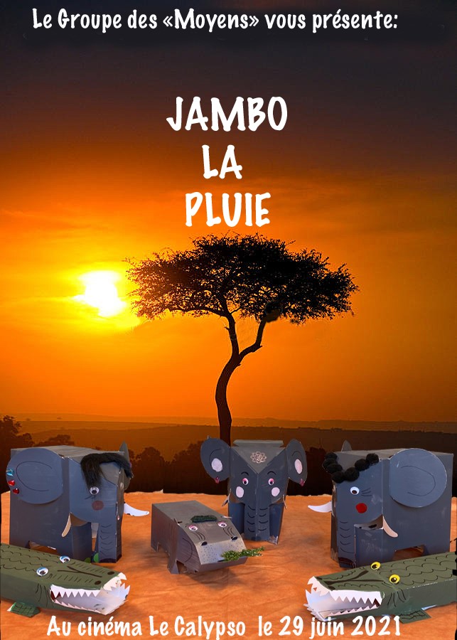 Projection du film Jambo La pluie au cinéma Le Calypso de Viry-Chatillon