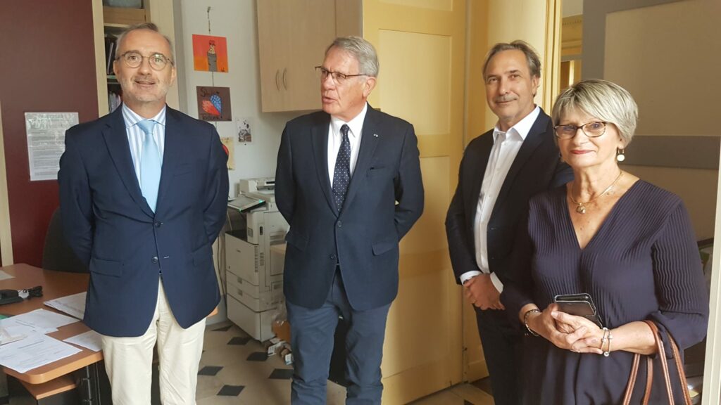 Rencontre importante à la MECS de Glaye
